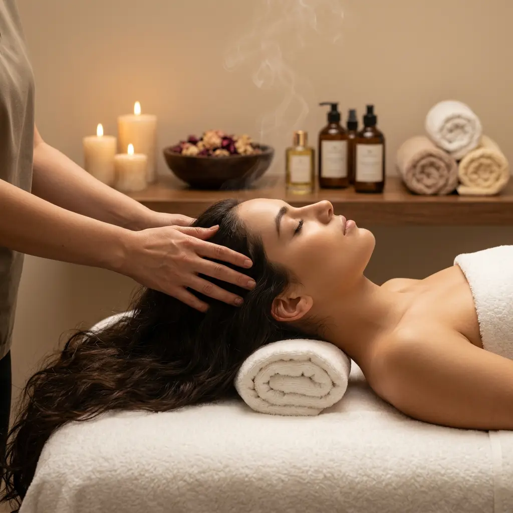 Relaxing Scalp Massage